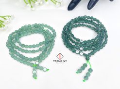 Vòng Lam Ngọc Quấn 3 Vòng Màu Đậm